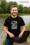 Angler Shirt "Ich dreh Dorsch"