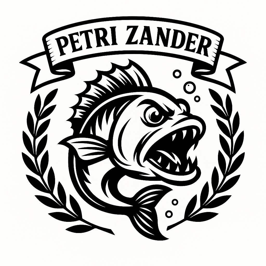 Angler T-Shirt „Petri Zander“ – Zander Shirt für Raubfisch-Angler & Profis