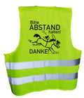 Warnweste "Bitte Abstand"
